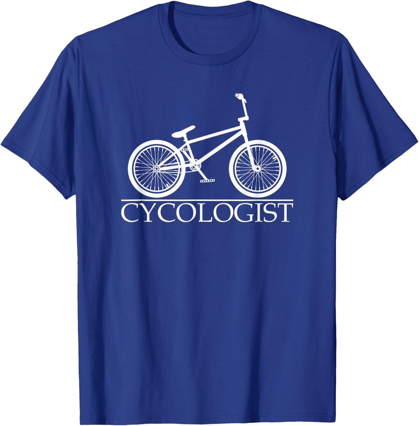 Cycologist BMX Bike Riding T-Shirt - T-Shirt | Royal