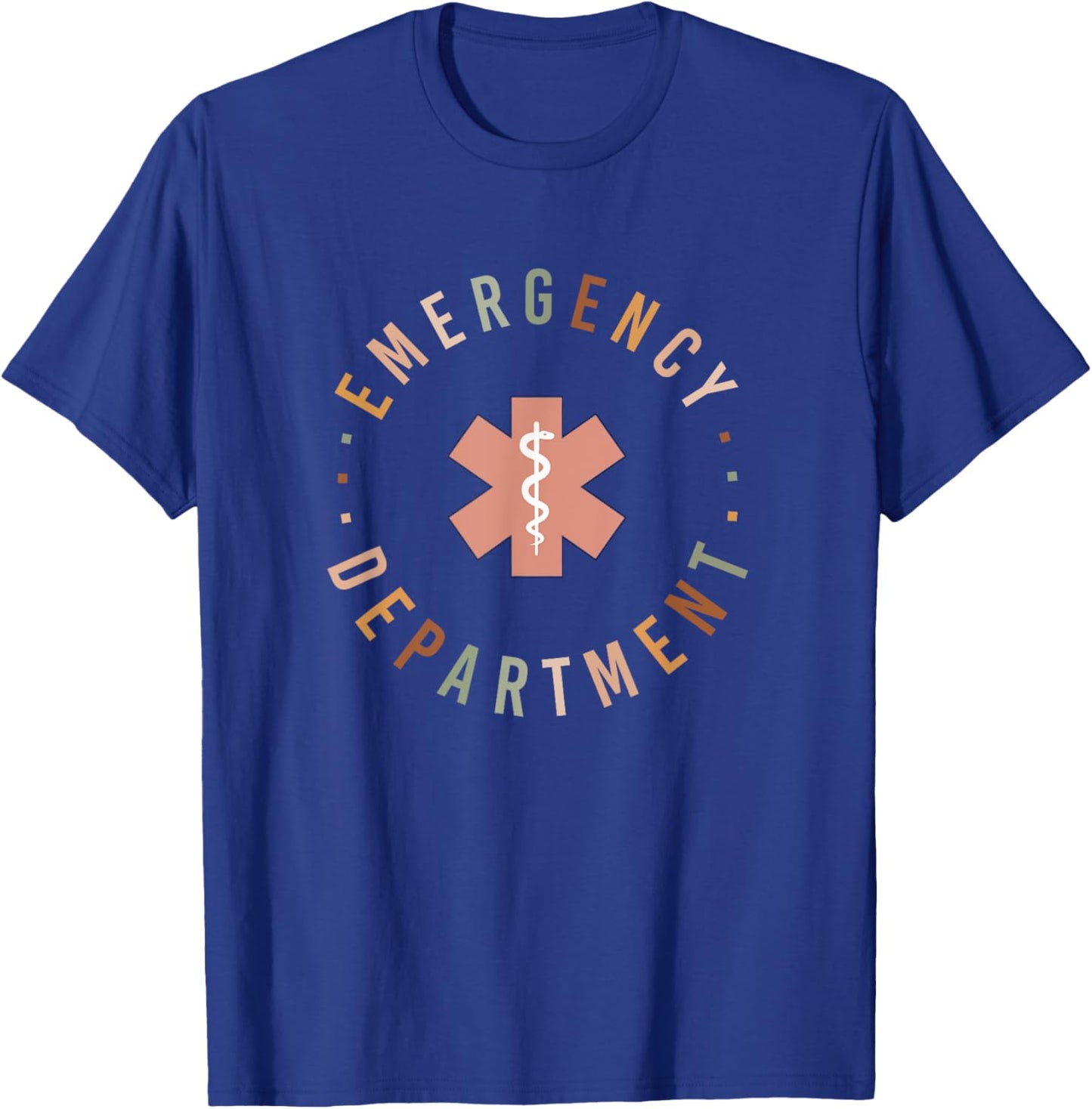Emergency Department ER ED Emergency Room Nurse Trauma Nurse T-Shirt - T-Shirt | Royal