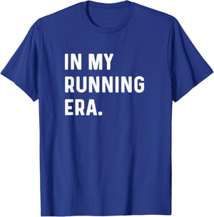 In My Running Era - Marathoner Run Runner Running 26.2 T-Shirt - T-Shirt | Royal