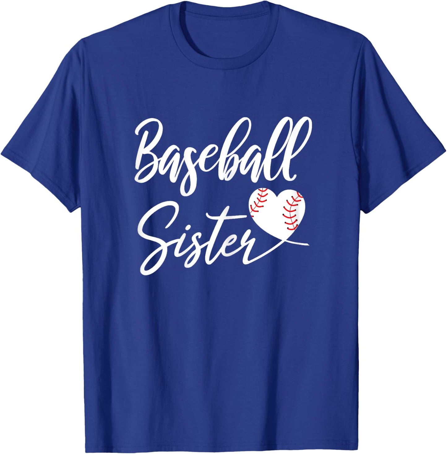 Baseball Sister T-Shirt - T-Shirt | Royal