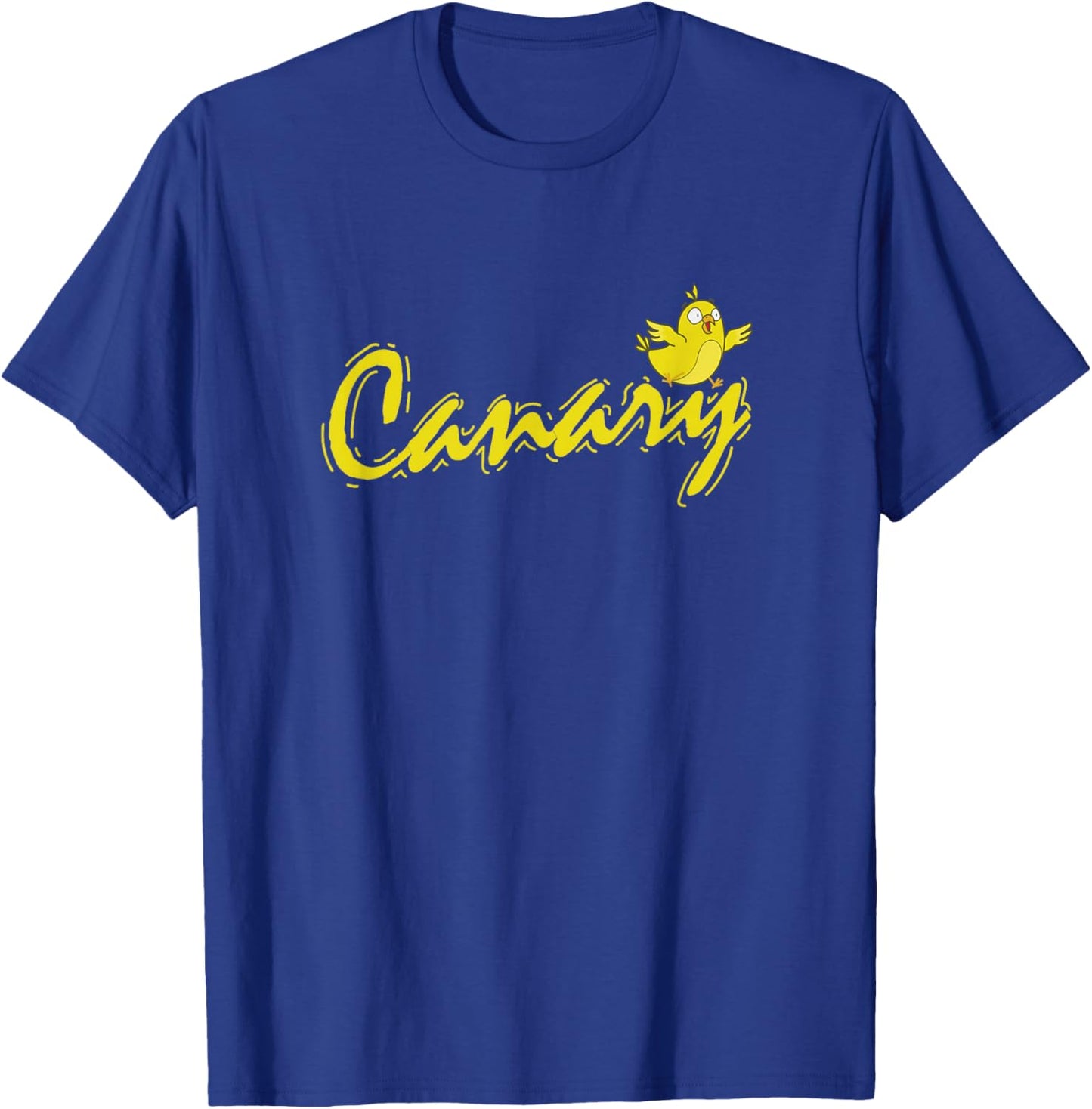 Canary Bird yellow and cute T-Shirt - T-Shirt | Royal