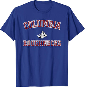 Columbia Roughnecks Logo Varsity HS T-Shirt - T-Shirt | Royal