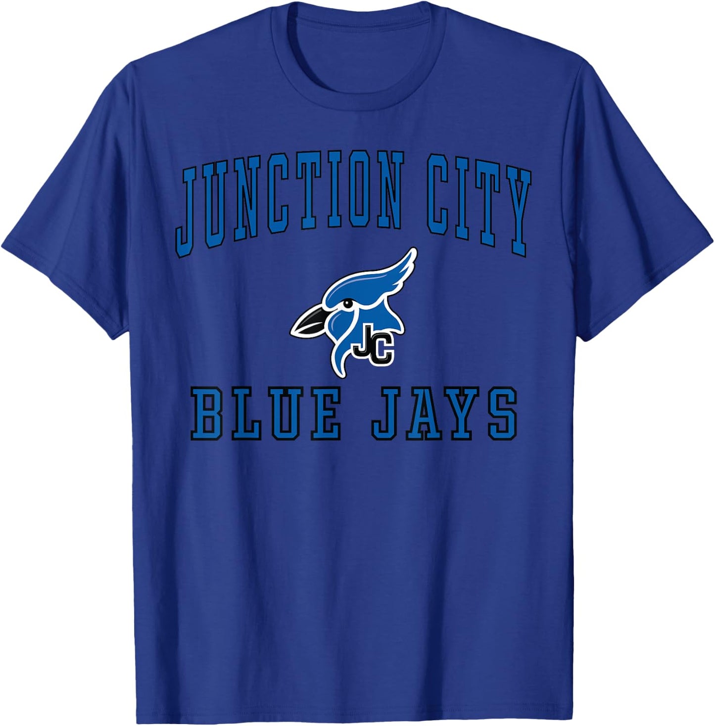 Junction City High School Blue Jays C1 T-Shirt - T-Shirt | Royal