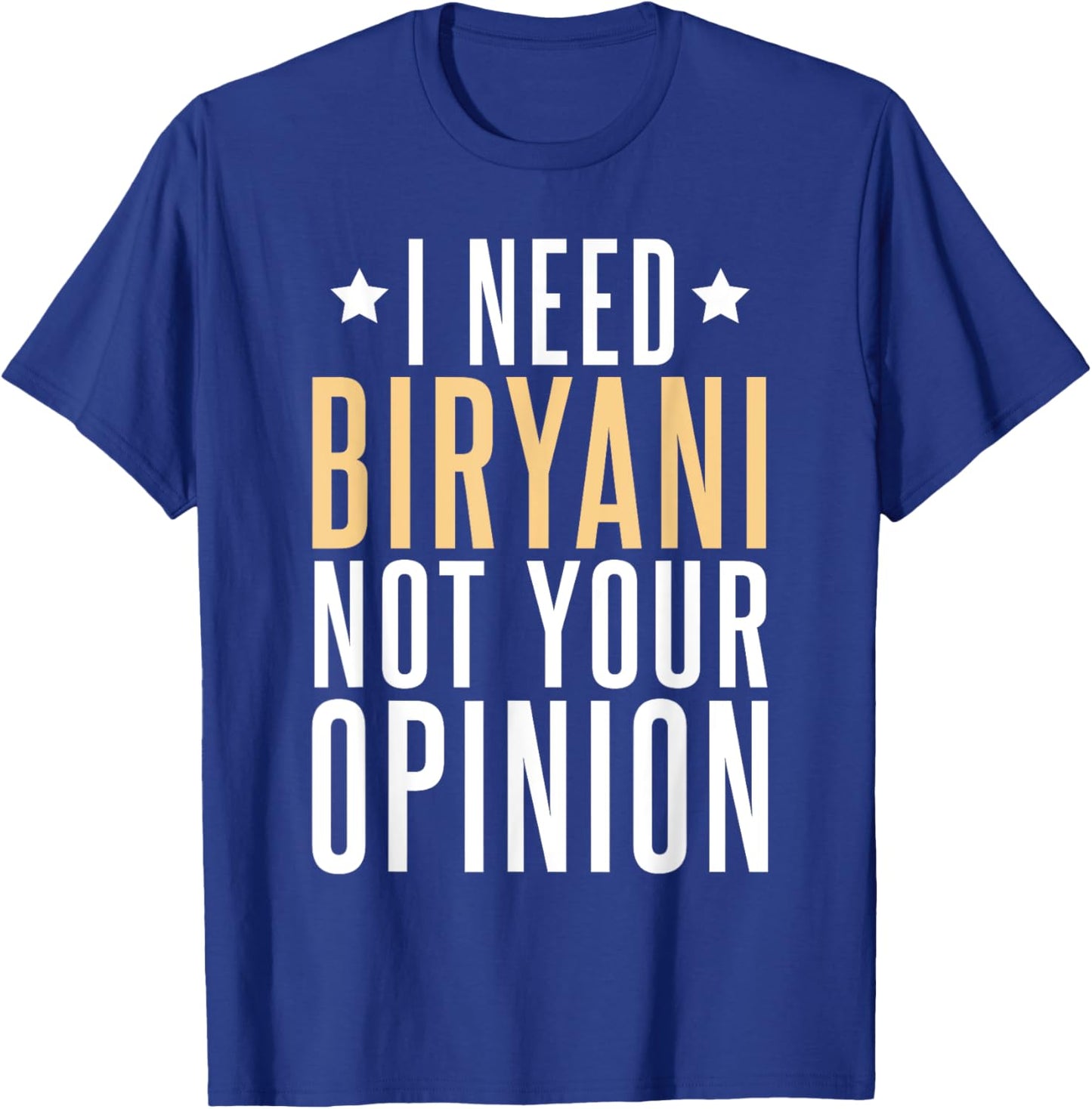 Chicken Biryani Masala Indian Desi Food Funny Biryani T-Shirt - T-Shirt | Royal