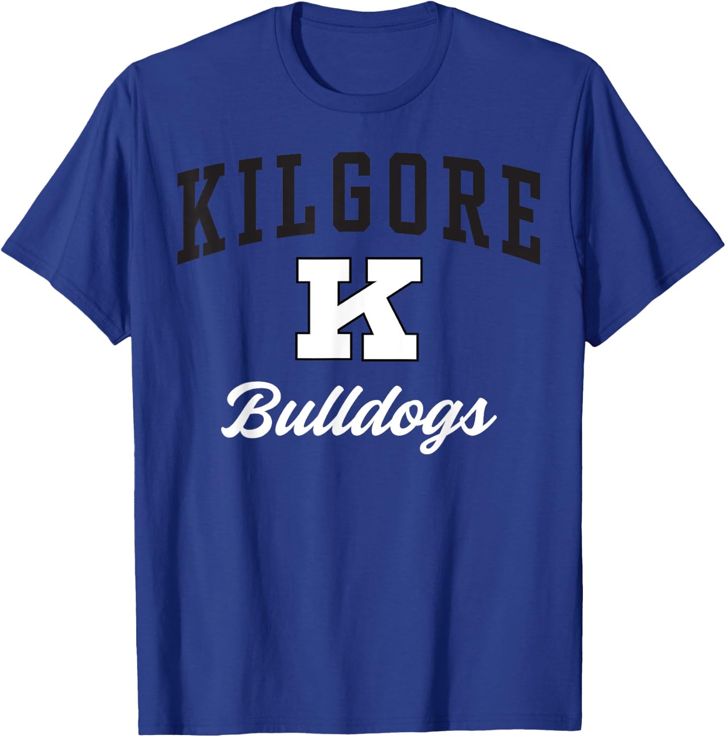 Kilgore High School Bulldogs C3 T-Shirt - T-Shirt | Royal