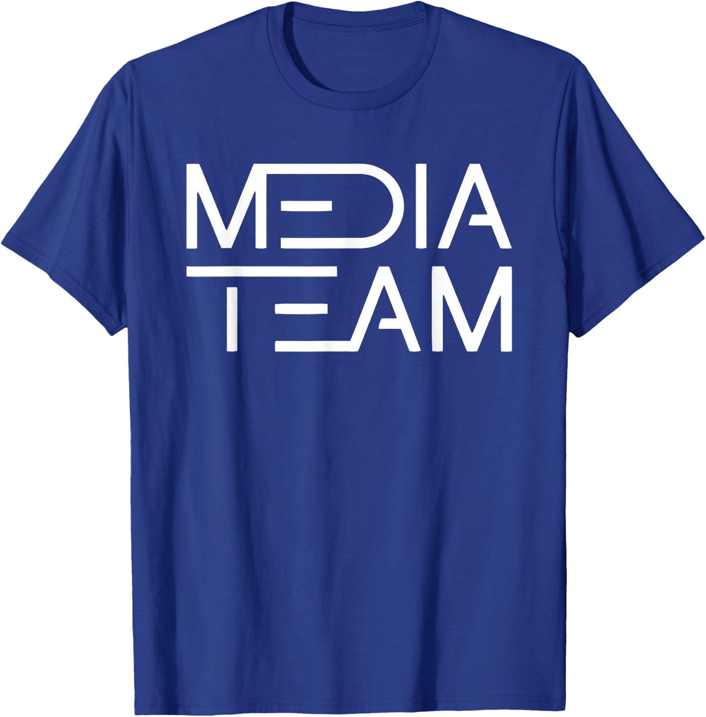 Media Specialist Media Team T-Shirt - T-Shirt | Royal