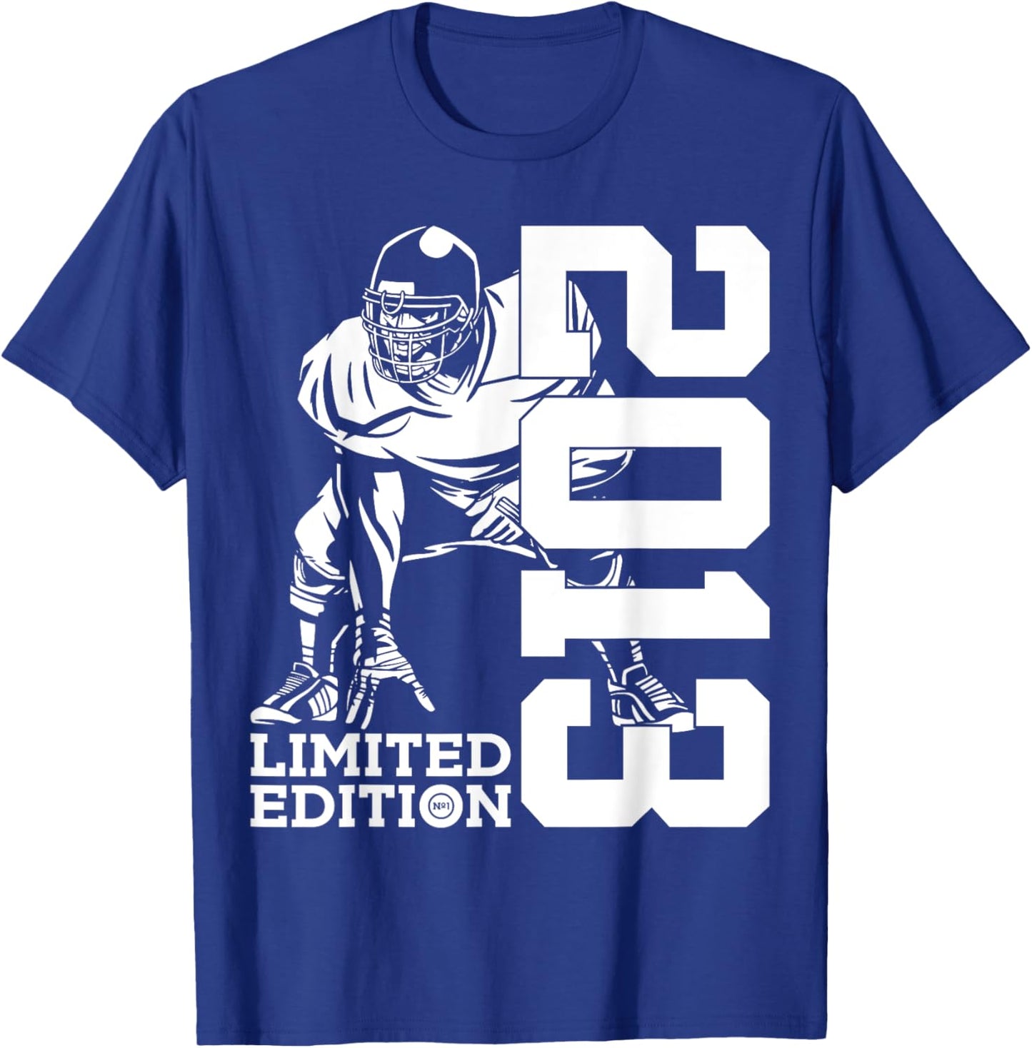 JAHRGANG 2013 OUTFIT ZUM 12. GEBURTSTAG 12th Birthday American Football Themed Kids , Black, Small T-Shirt - T-Shirt | Royal