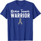 Brain Tumor Awareness T Shirts Warrior Grey Matters Cancer T-Shirt - T-Shirt | Royal