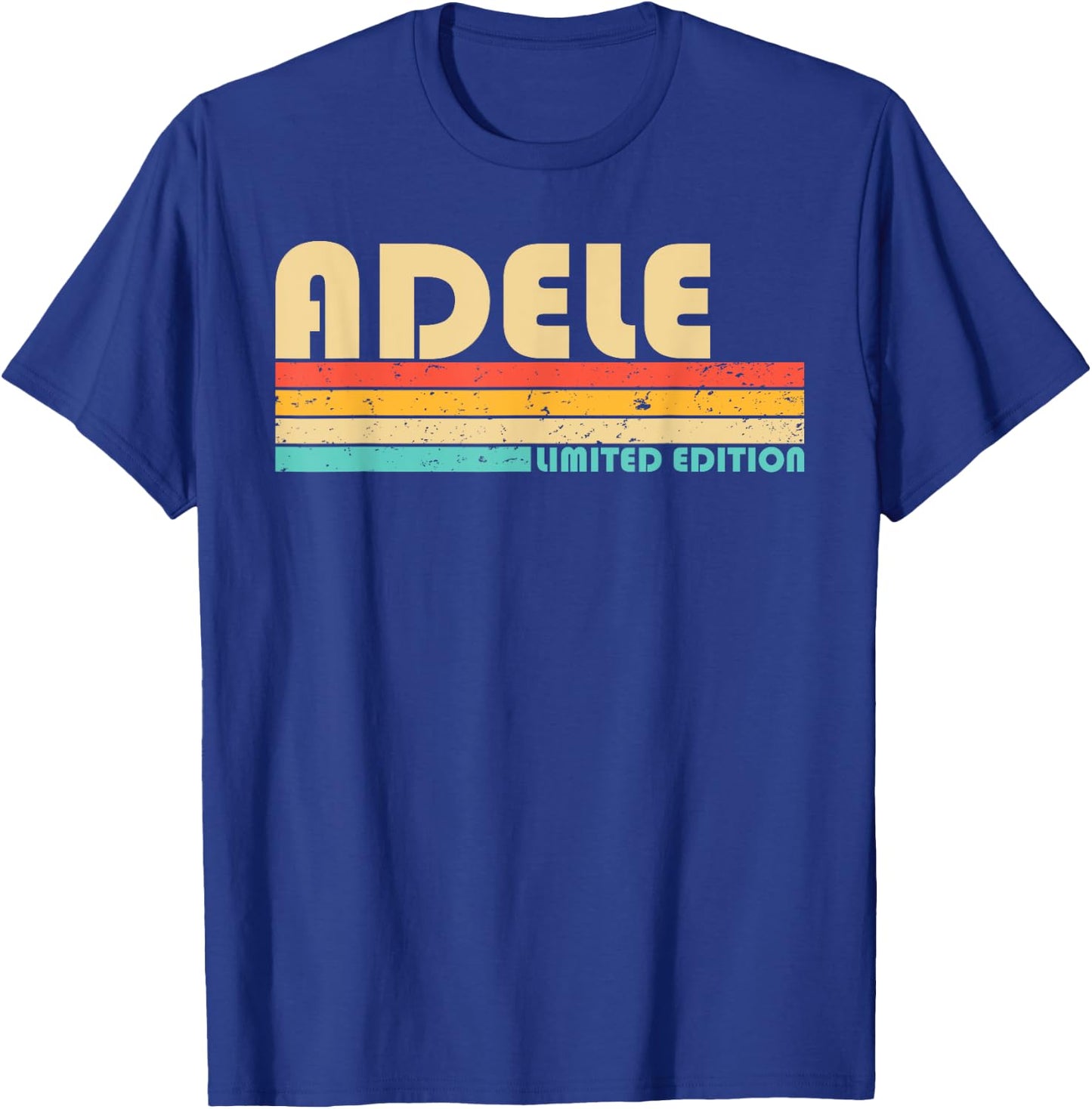 ADELE Name Personalized Retro Vintage 80s 90s Birthday T-Shirt - T-Shirt | Royal