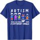 Seeing the World From a Different Angle Autism Awareness T-Shirt - T-Shirt | Royal