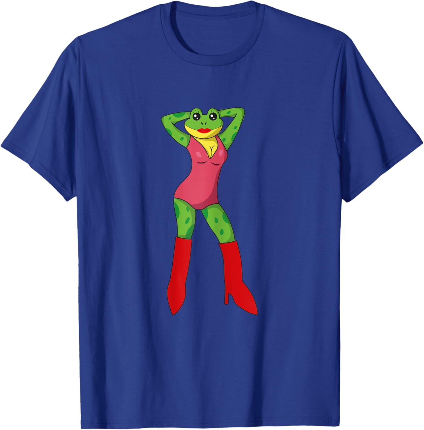 Stripper Frog, Sexy Girl, Lesbian Frog, Sexy Frog T-Shirt - T-Shirt | Royal
