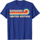 GOGGINS Surname Retro Vintage 80s 90s Birthday Reunion T-Shirt - T-Shirt | Royal