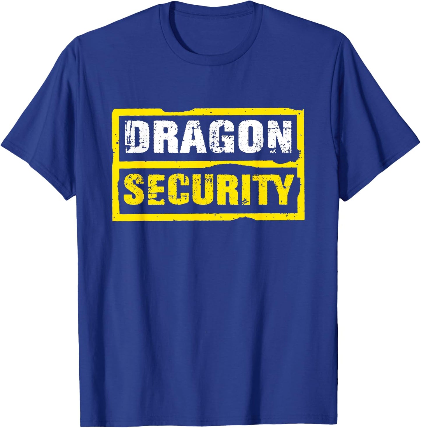 Halloween Adult Costume Dragon Security Dad Mom T-Shirt - T-Shirt | Royal