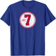 Joe Mauer - 7 - Minnesota Baseball T-Shirt - T-Shirt | Royal