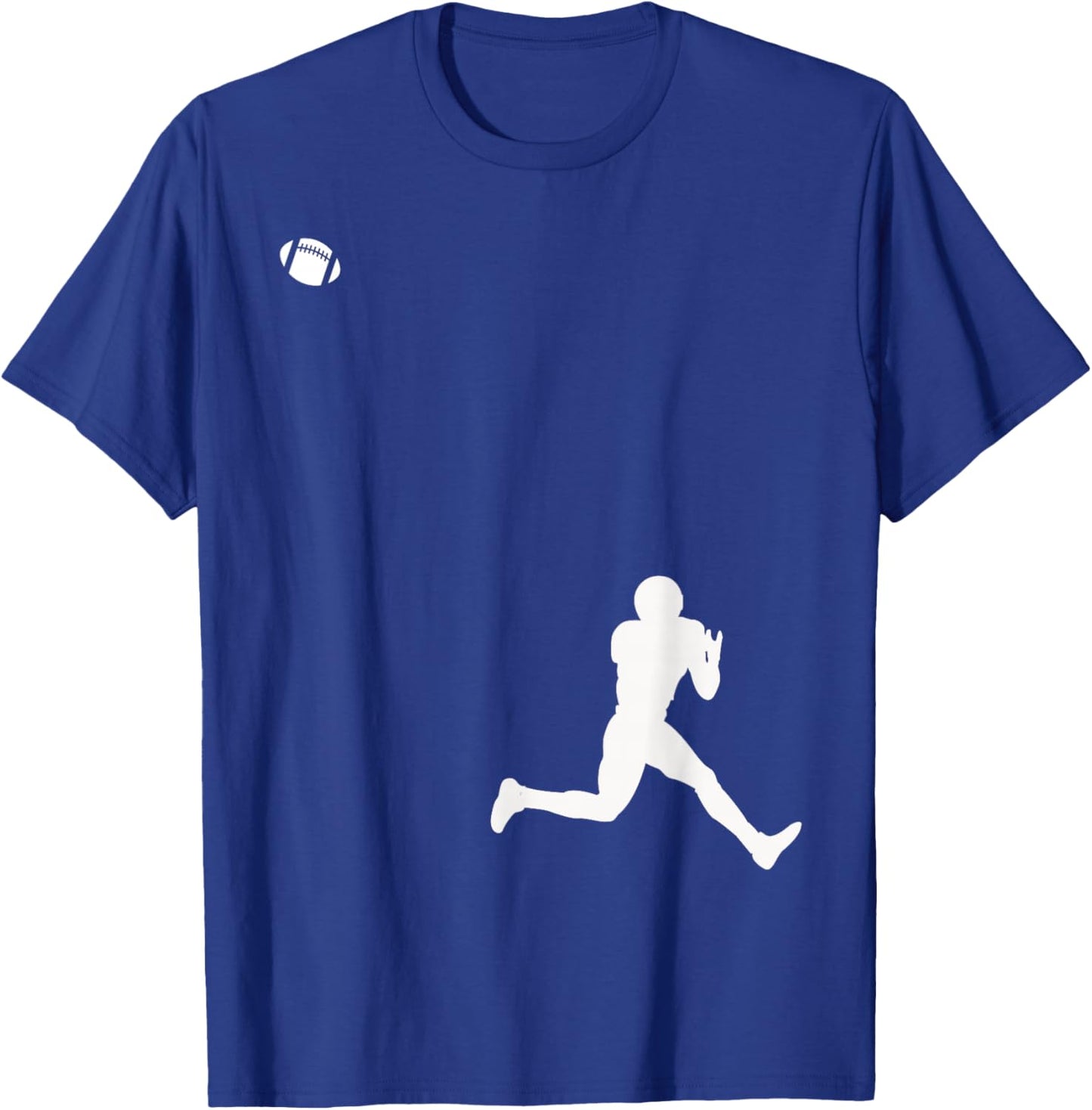 Football Receiver Football Apparel - Football T-Shirt - T-Shirt | Royal