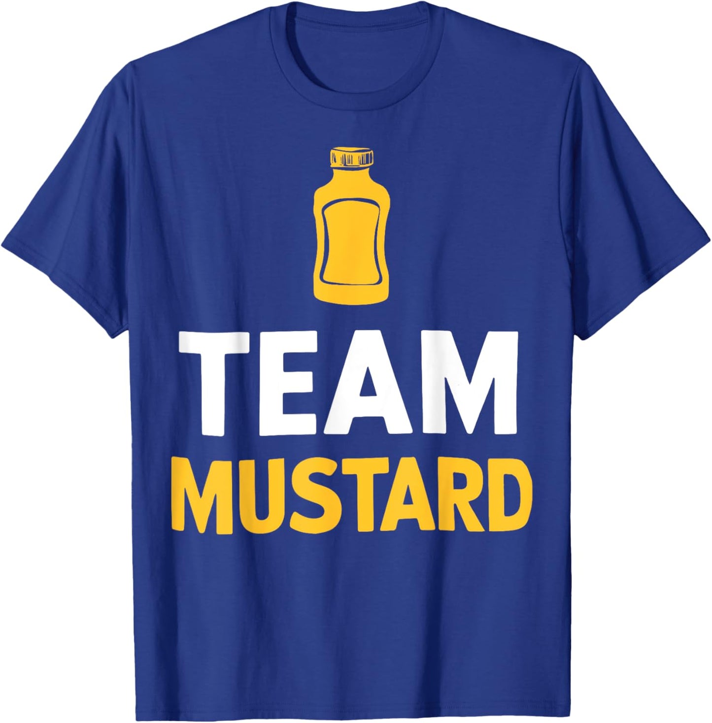 Mustard Yellow Mustard Team Mustard T-Shirt - T-Shirt | Royal