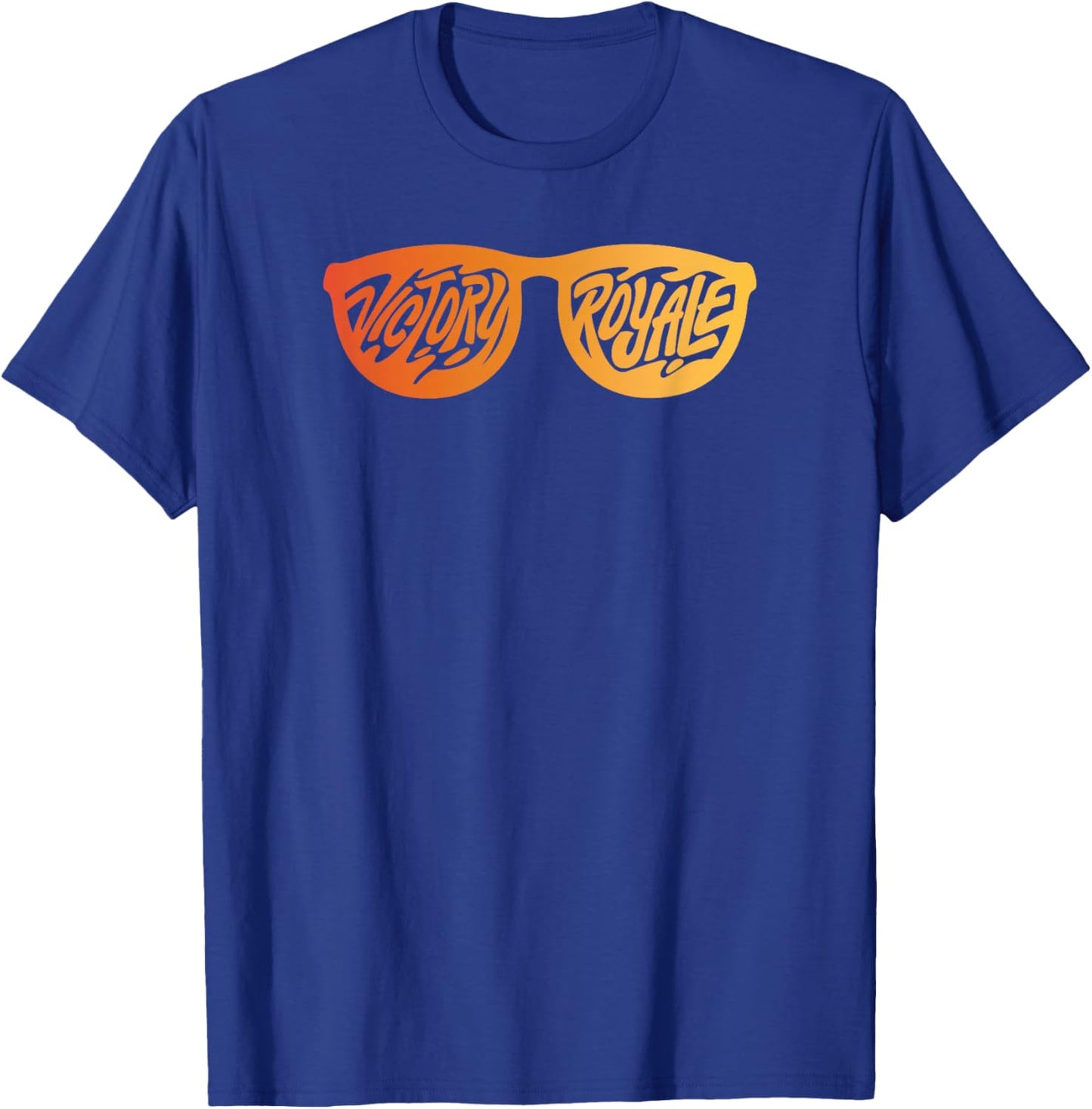 Fortnite Victory Royale Gradient Shades Center Logo T-Shirt - T-Shirt | Royal