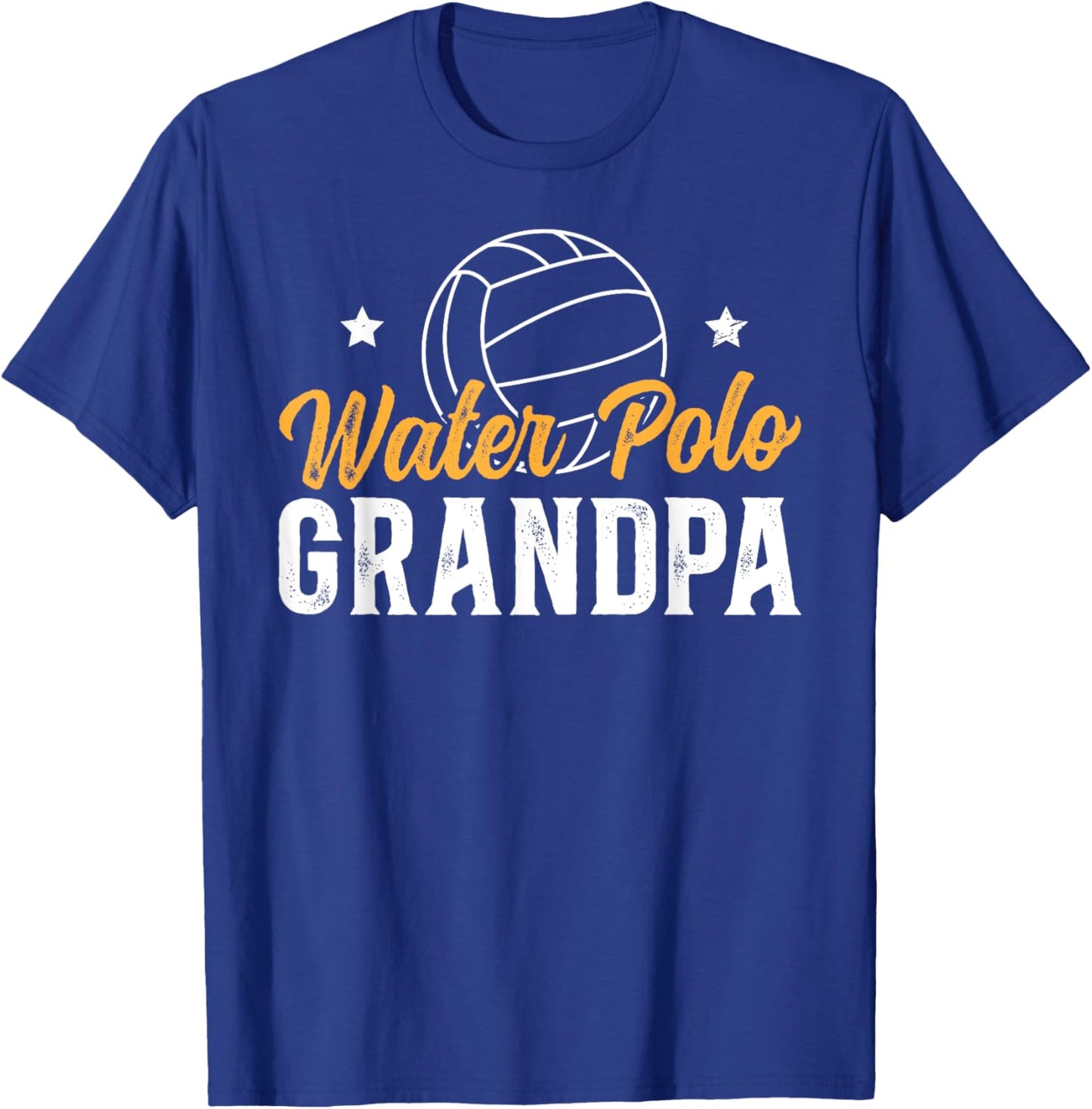Water Polo Grandpa Of A Water Polo Player Grandfather T-Shirt - T-Shirt | Royal