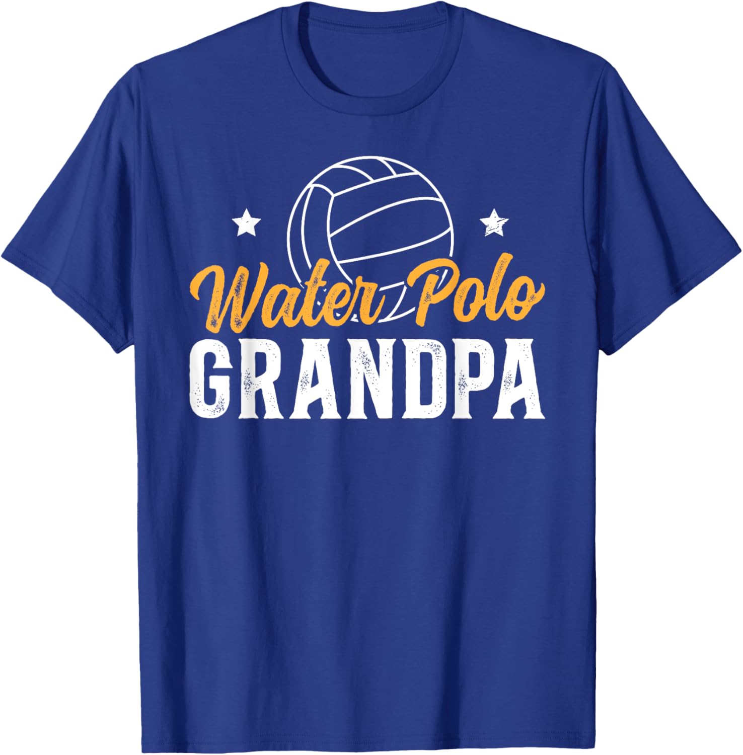 Water Polo Grandpa Of A Water Polo Player Grandfather T-Shirt - T-Shirt | Royal