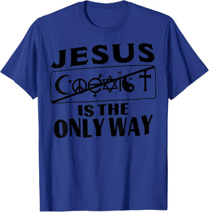 Jesus Is The Only Way Women T-Shirt - T-Shirt | Royal