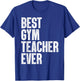 Funny Gym Teacher Art Women PE Teacher Appreciation T-Shirt - T-Shirt | Royal