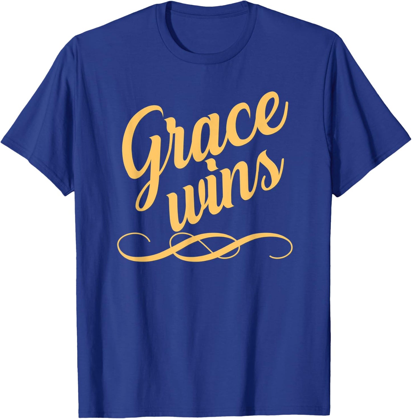 Grace Wins T-Shirt - T-Shirt | Royal