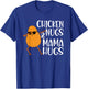 Chicken Nugs And Mama Hugs - Chicken Nugget T-Shirt - T-Shirt | Royal