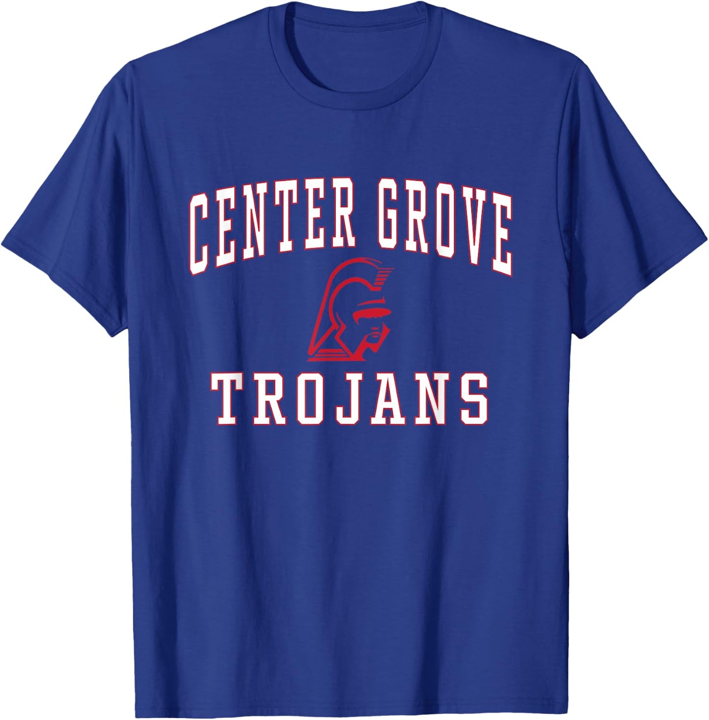 Center Grove High School Trojans C5 T-Shirt - T-Shirt | Royal