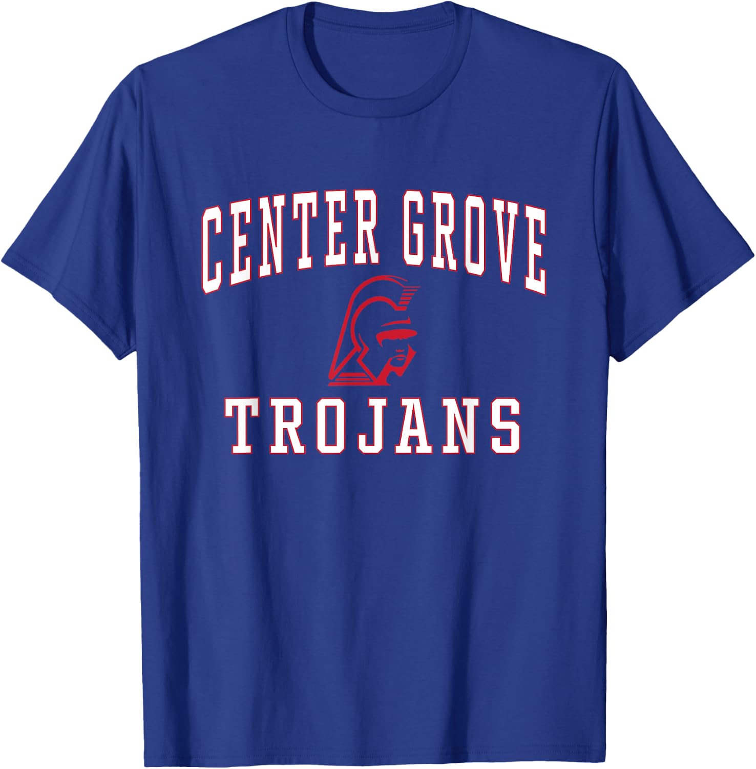 Center Grove High School Trojans C5 T-Shirt - T-Shirt | Royal