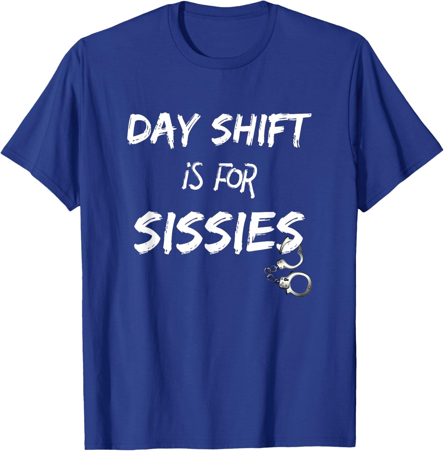 Night Shift Grave Shift Midnight Crew Police Gift T-Shirt - T-Shirt | Royal
