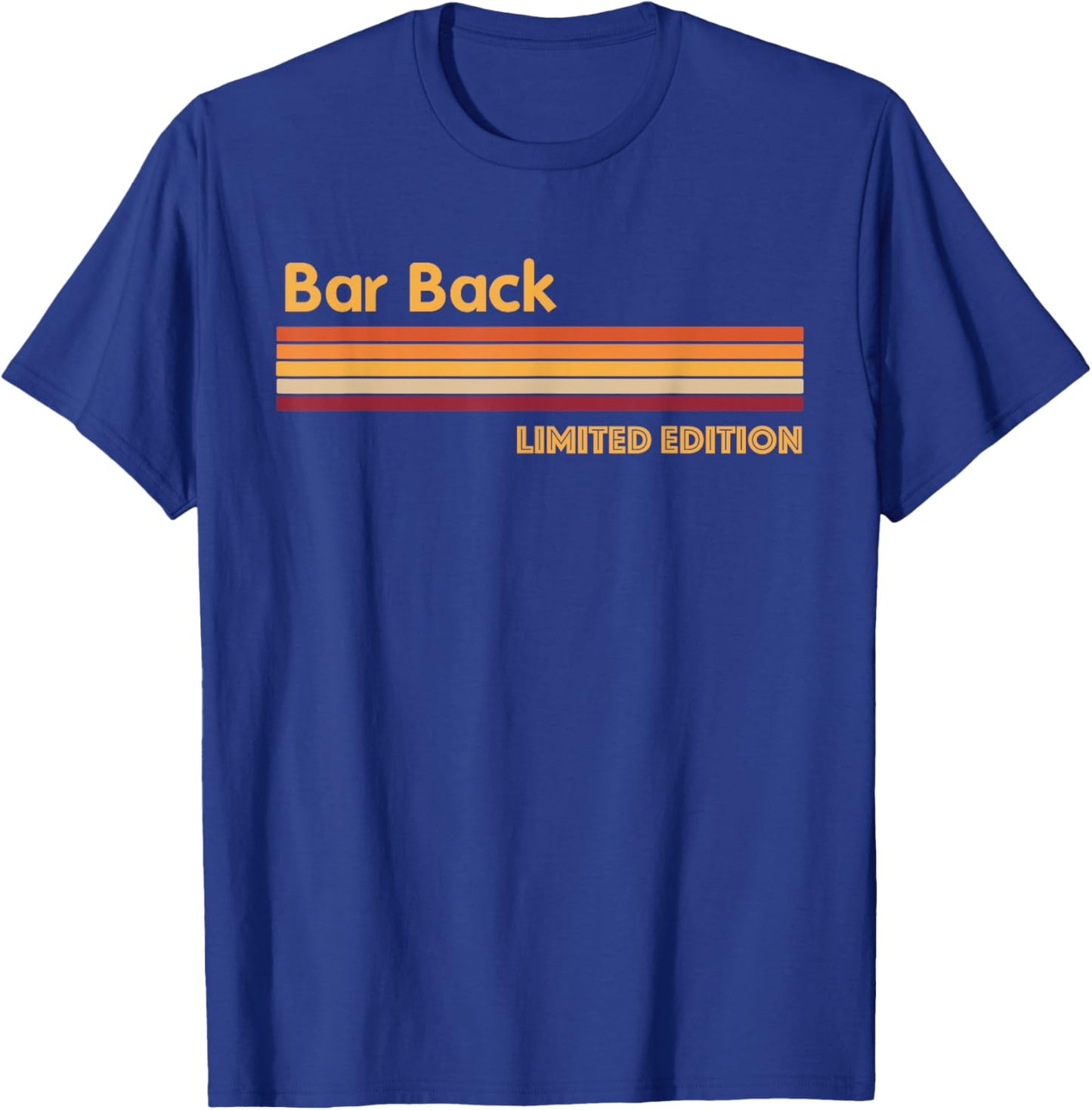 Bar Back T-Shirt - T-Shirt | Royal