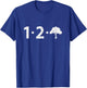 One Two Tree - Funny Air Traffic Control Aviation T-Shirt - T-Shirt | Royal