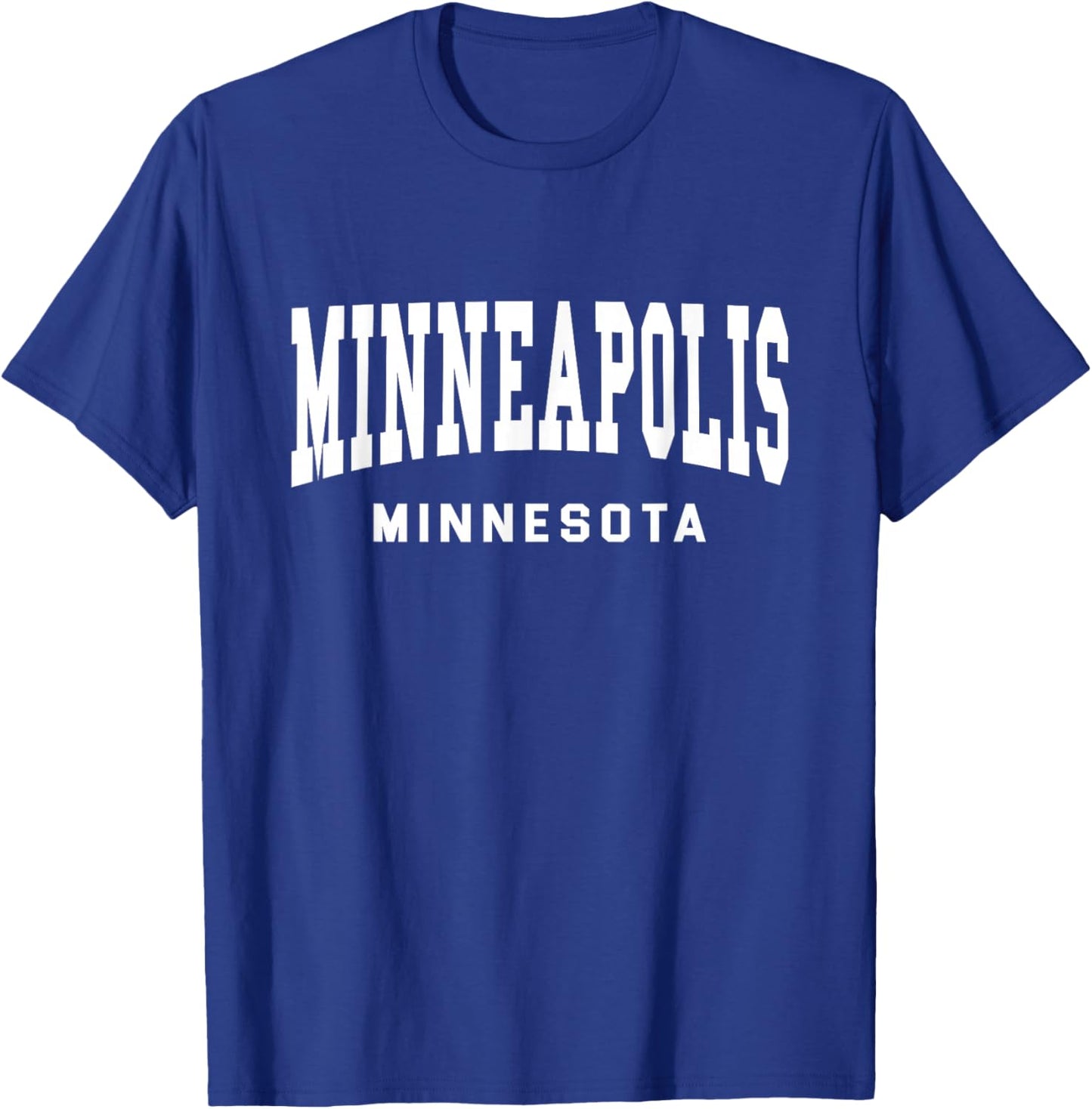 Minneapolis - Minnesota - Throwback Design - Classic T-Shirt - T-Shirt | Royal