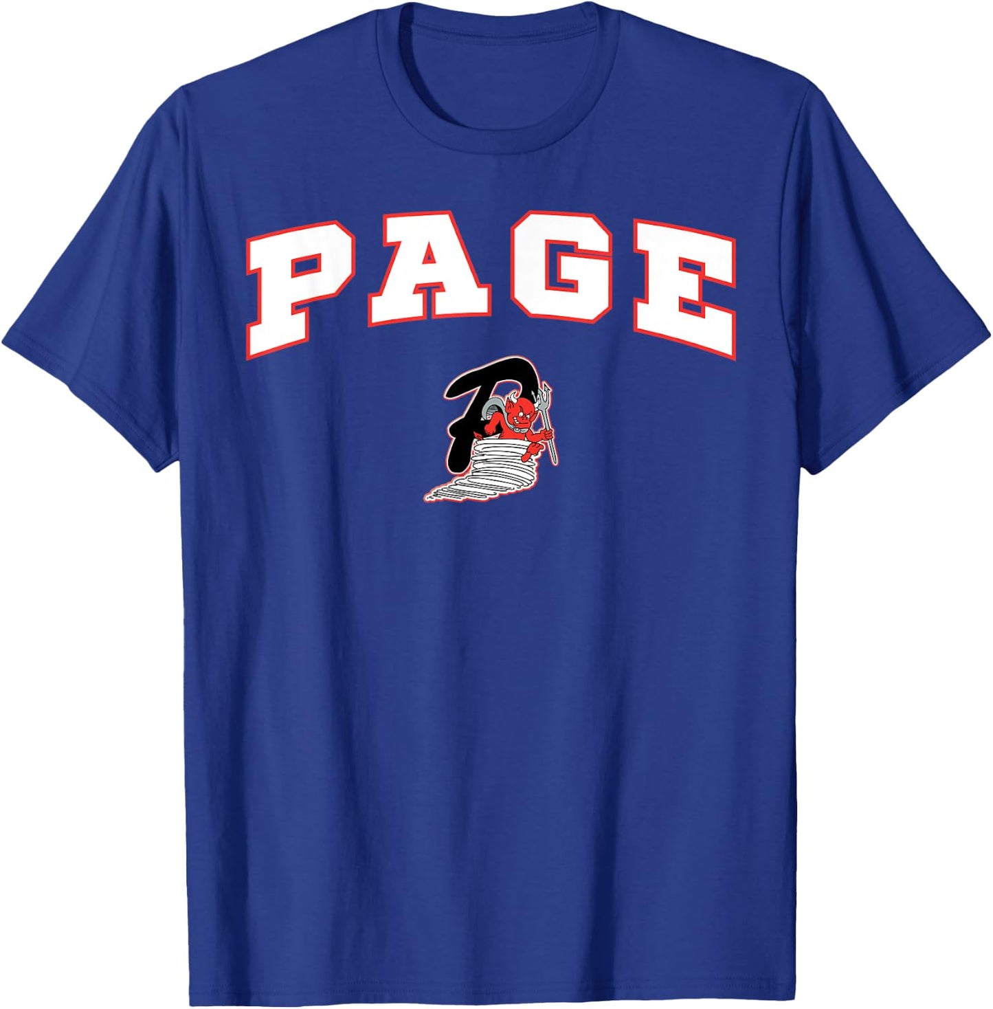 Page High School Sand Devils C2 T-Shirt - T-Shirt | Royal
