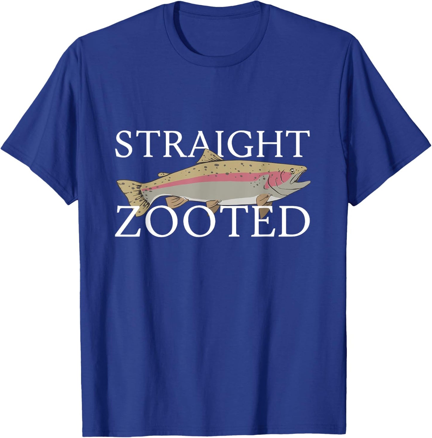Straight Zooted T-Shirt - T-Shirt | Royal