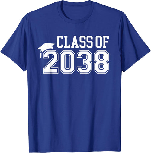 Kindergarten Class of 2038 First Day School Graduation