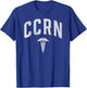 Critical Care Nurse CCRN Caduceus ICU Intensive Care T-Shirt - T-Shirt | Royal