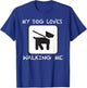 Funny Dog Walker T Shirt Cute Pet Lover Gift Men Women Kids T-Shirt - T-Shirt | Royal