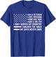 I'm A Veteran I Love Freedom I've DD-214 My Oath Never Ends T-Shirt - T-Shirt | Royal