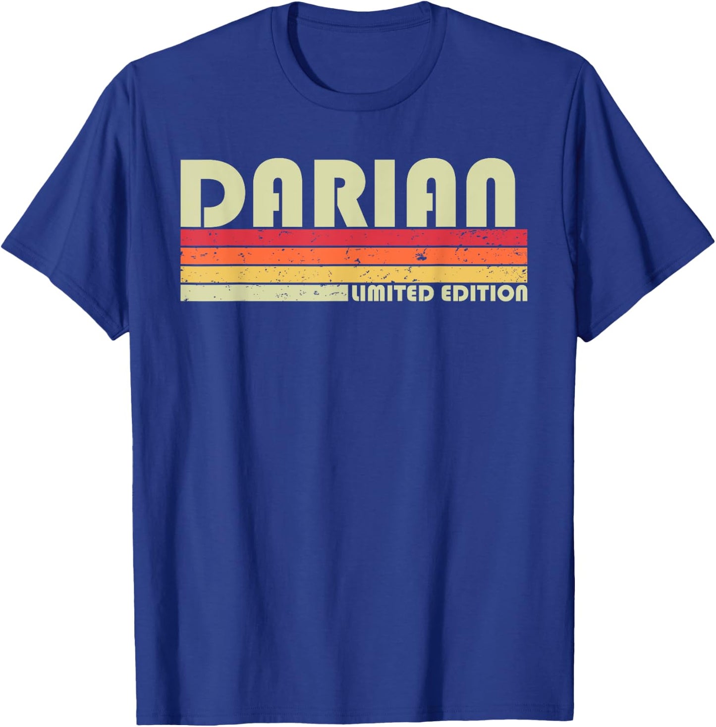 DARIAN Gift Name Personalized Funny Retro Vintage Birthday T-Shirt - T-Shirt | Royal