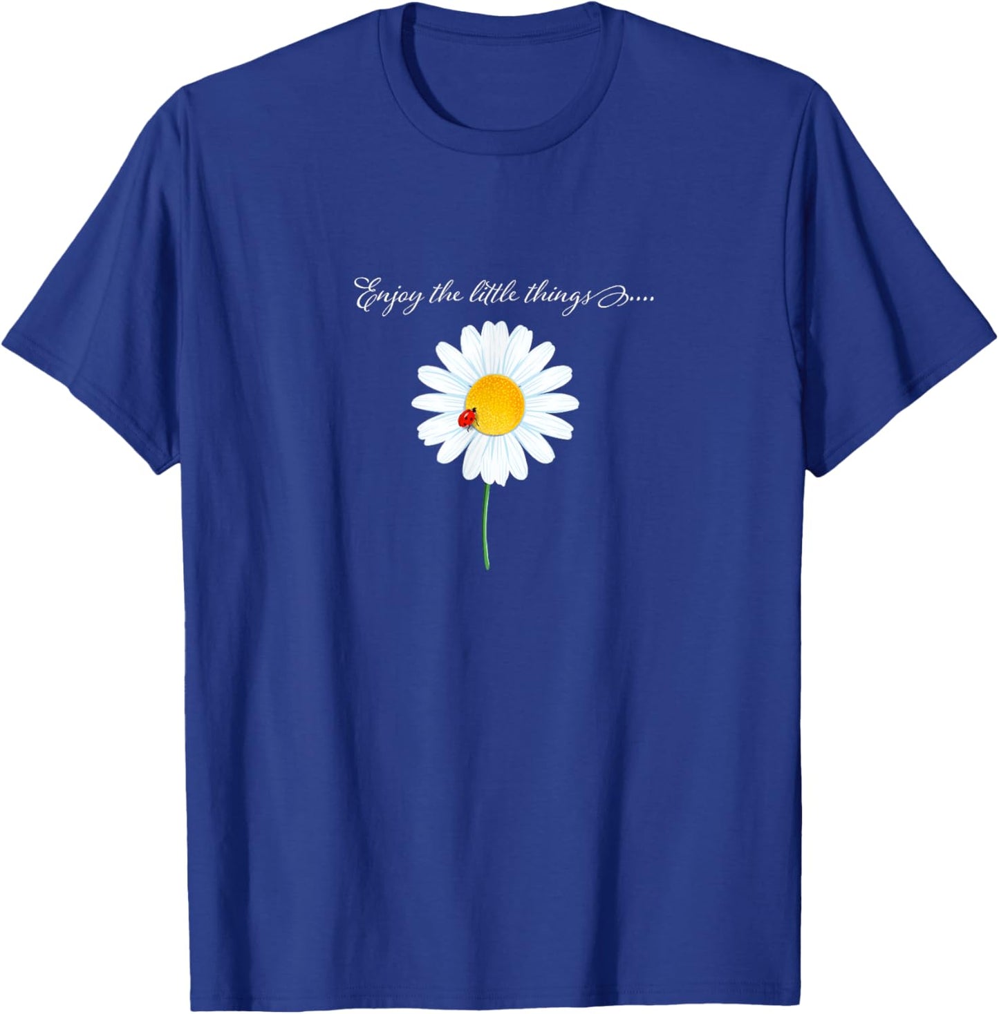 Ladybug design, Enjoy the little things gift ladybugs T-Shirt - T-Shirt | Royal