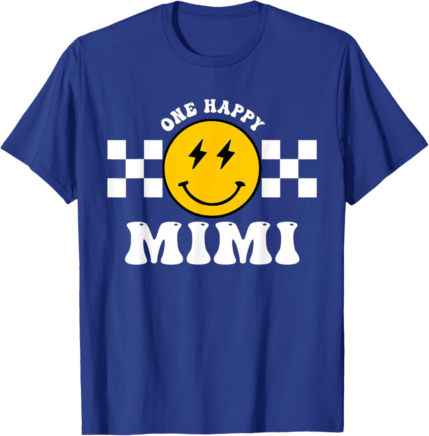 One Happy Dude 1st Birthday One Cool Mimi Family Matching T-Shirt - T-Shirt | Royal
