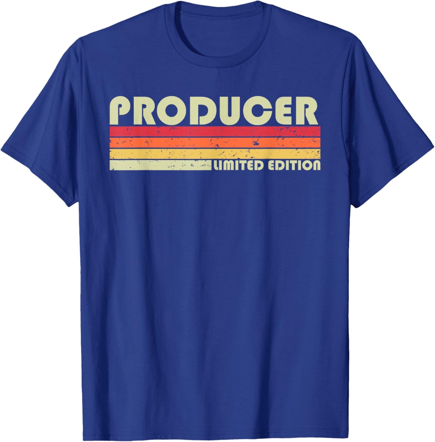 PRODUCER Funny Job Title Profession Birthday Worker Idea T-Shirt - T-Shirt | Royal