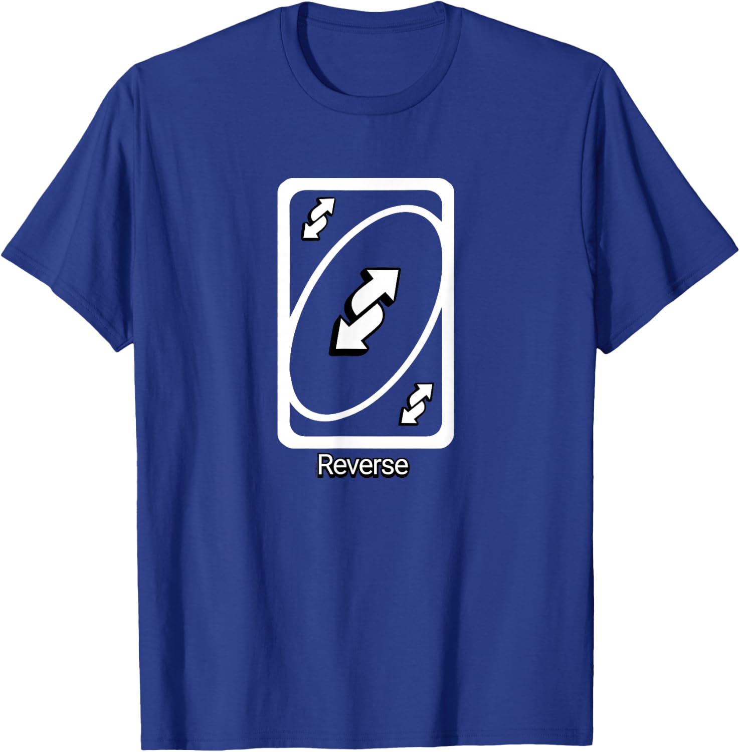 UNO - Reverse Card T-Shirt - T-Shirt | Royal