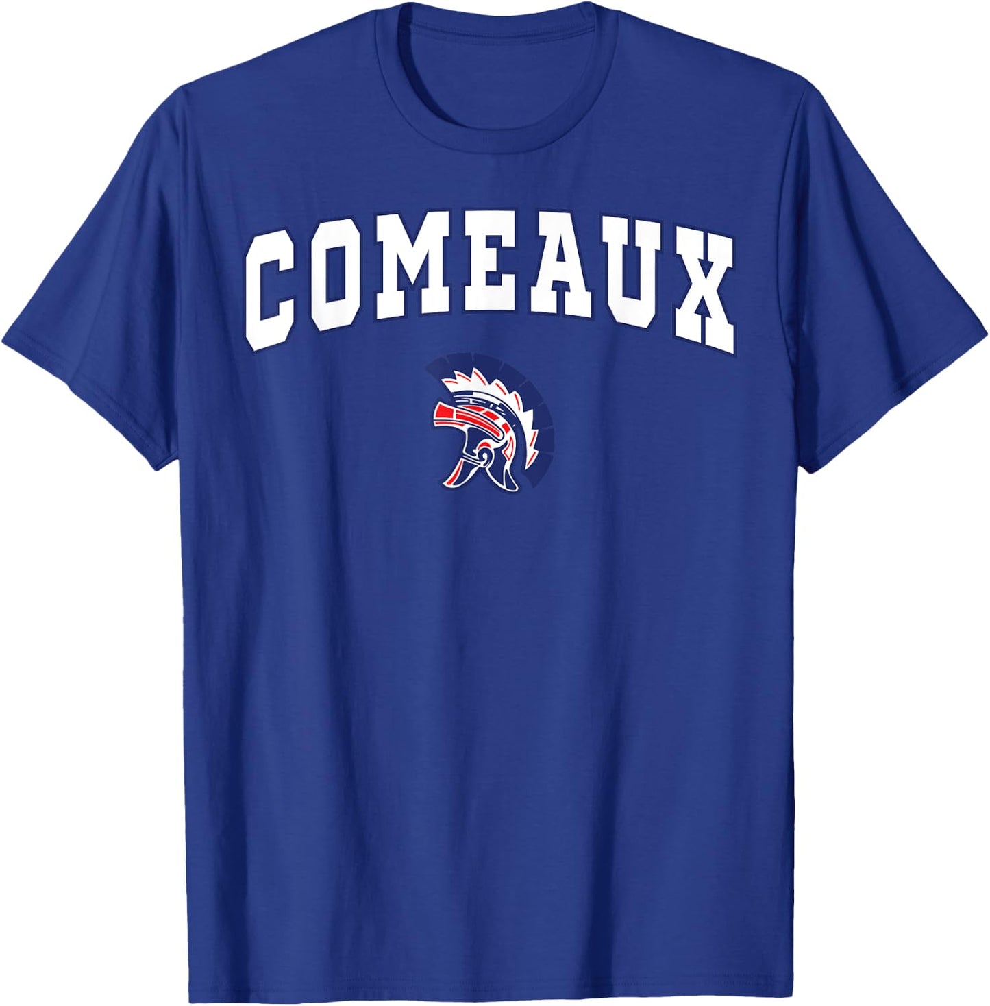 Comeaux High School Spartans C2 T-Shirt - T-Shirt | Royal