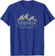 Sequoia National Forest California T-Shirt - T-Shirt | Royal