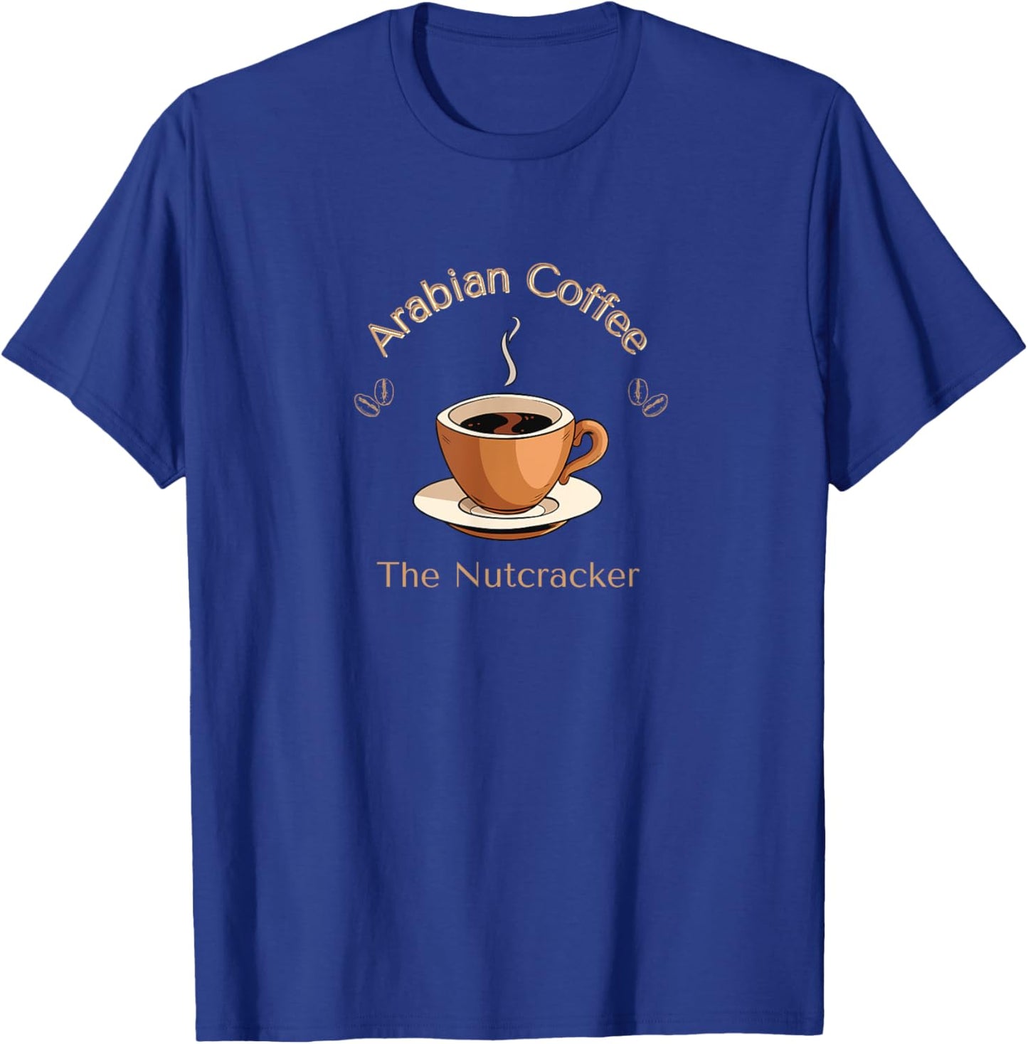 ARABIAN COFFEE NUTCRACKER Christmas Ballet Dancer Graphic T-Shirt - T-Shirt | Royal