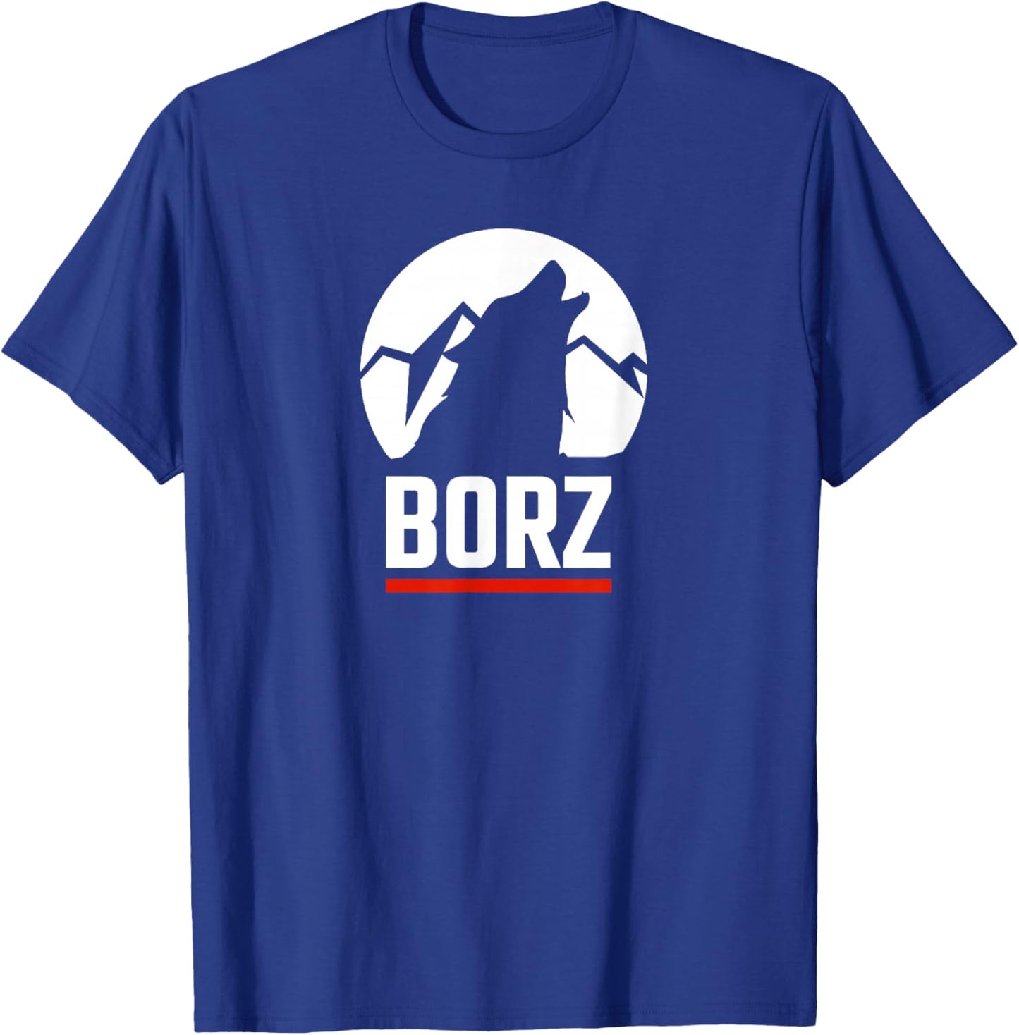 Chechen Borz Wolve Chechnya Chechen Mountain T-Shirt - T-Shirt | Royal