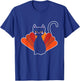Thanksgiving Turkey Cat Kitten Thankful T-Shirt - T-Shirt | Royal