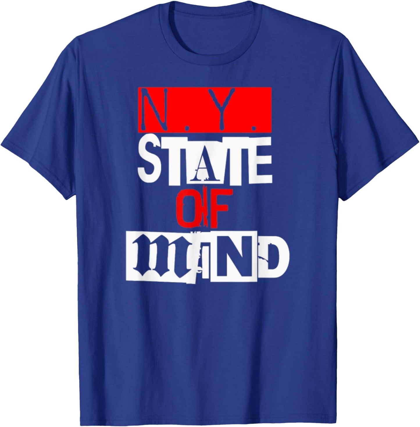 Ny State Of Mind T-Shirt - T-Shirt | Royal